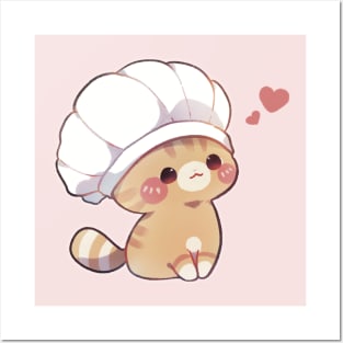 Chef Kitty Posters and Art